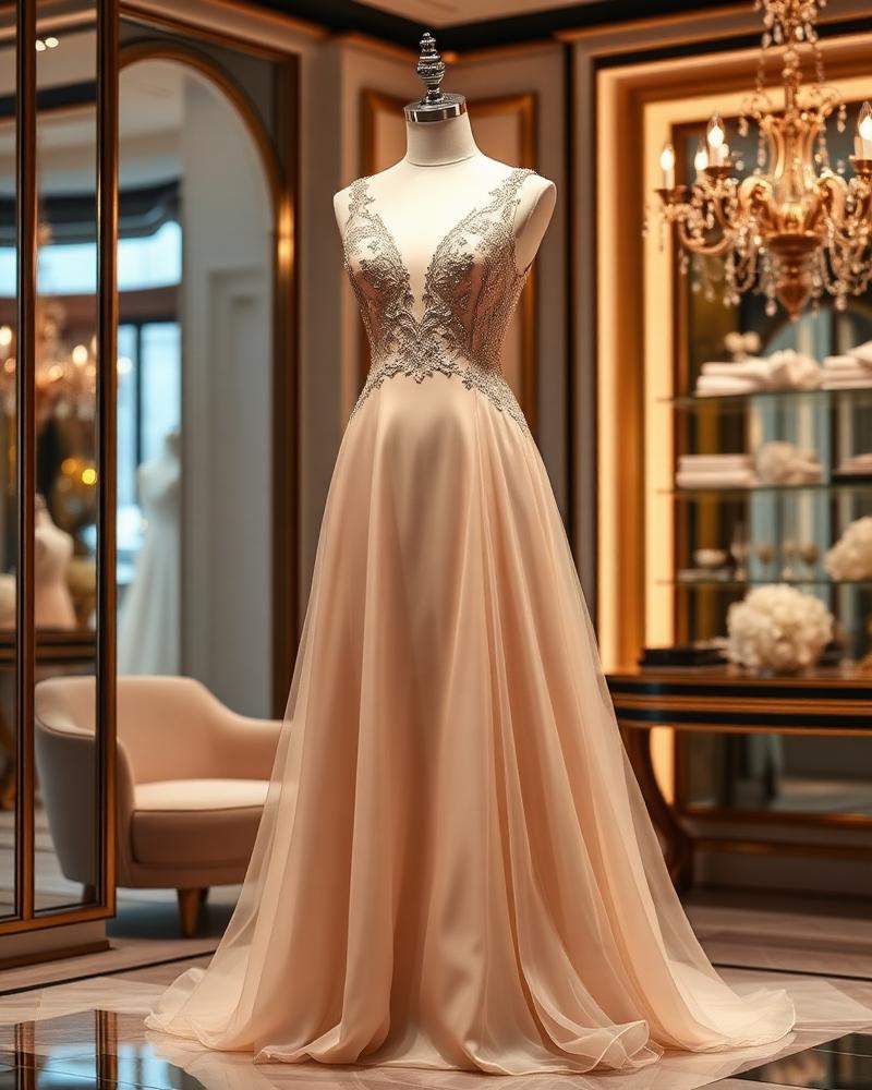 Abendkleider Kollektion Fischer Fashion Cham — Festliche Abendmode